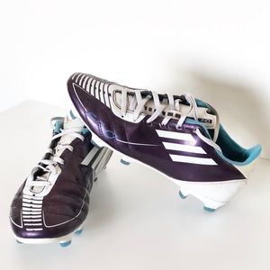 Adidas Soccer Cleats F10 F50 Purple Blue Women’s